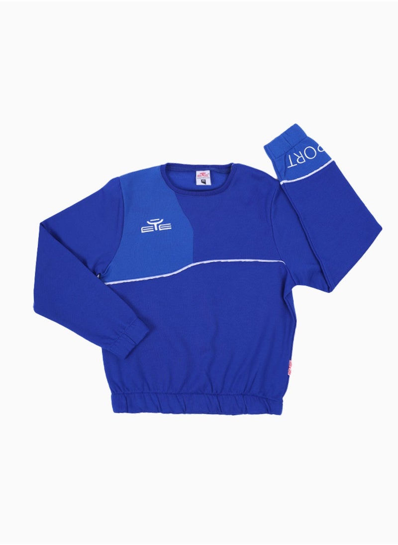 Felpa Simply Sweatshirt (Blue) for Outdoor Comfort