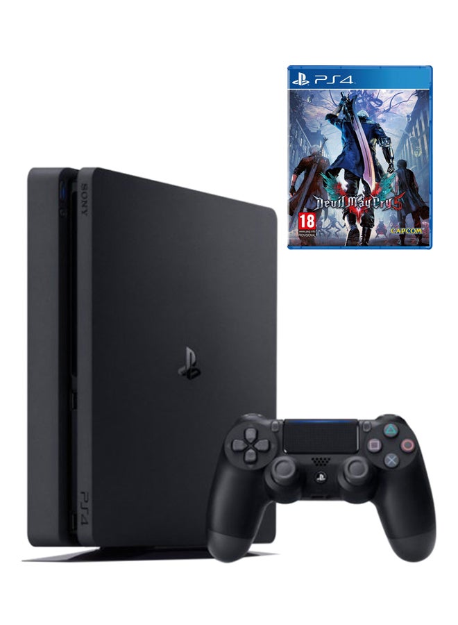 PlayStation 4 Slim 500GB + Devil May Cry 5