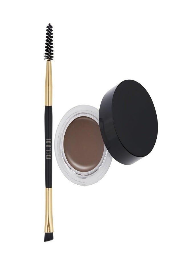 Milani Stay Put Brow Color - Shade 06: Auburn - Long-Lasting Waterproof Eyebrow Pomade with Dual-Ended Applicator Brush - 2.6g - For Defined and Sculpted Brows