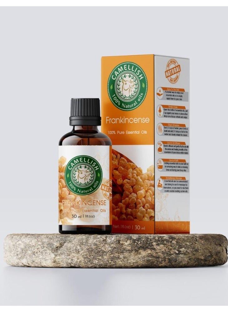 100% Pure Natural Frankincense Essential Oil for Skin Elasticity and Cell Renewal by Kamlesh