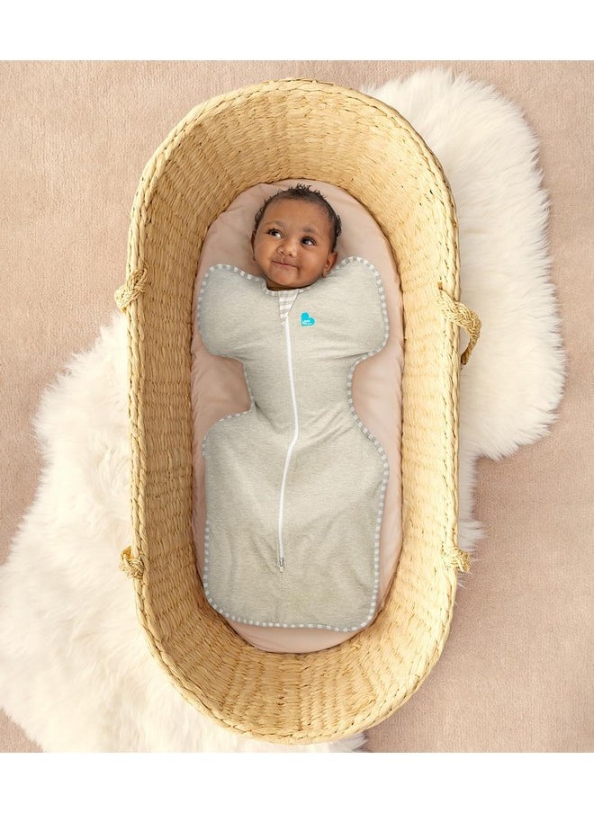 Swaddle Up, Baby Sleep Sack, Self-Soothing Swaddles For Newborns, Improves Sleep, Snug Fit Helps Calm Startle Reflex, New Born Essentials For Baby, 1.0 Tog, 5-8.5 Lbs, Sand Dollar