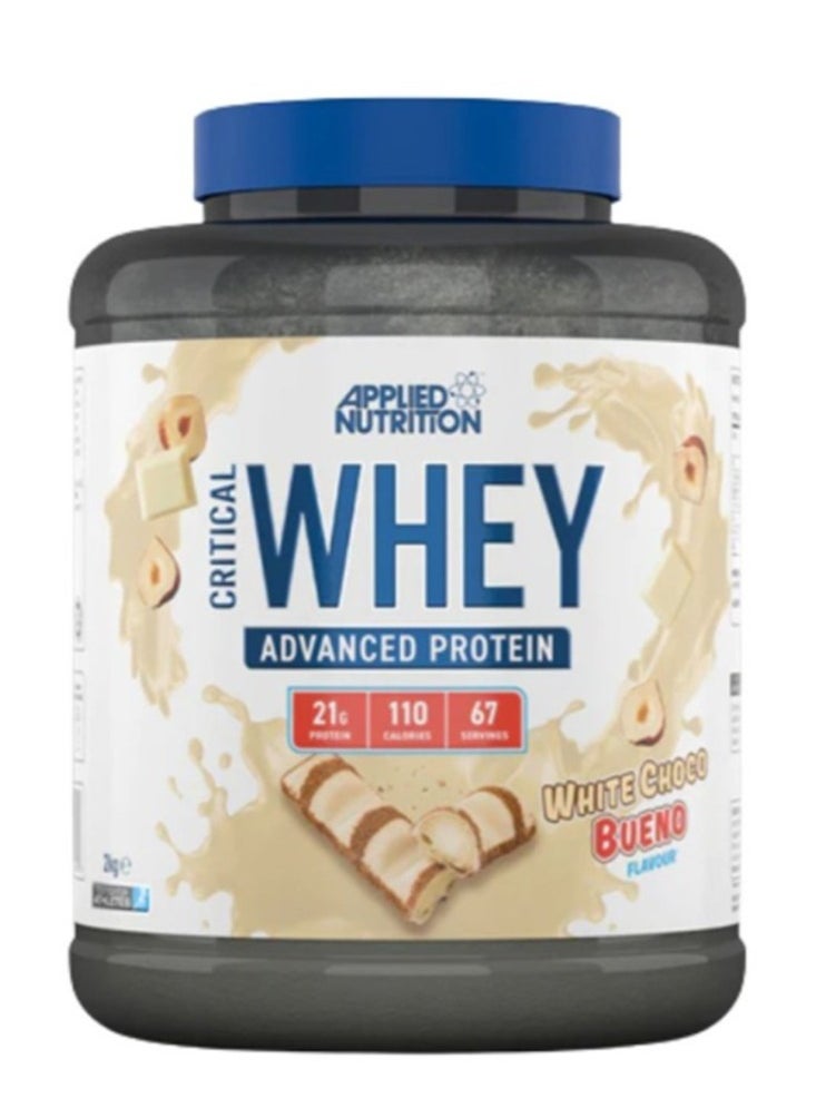 Applied Nutrition Critical Whey Protein White Chocolate Bueno 67 Servings 2Kg