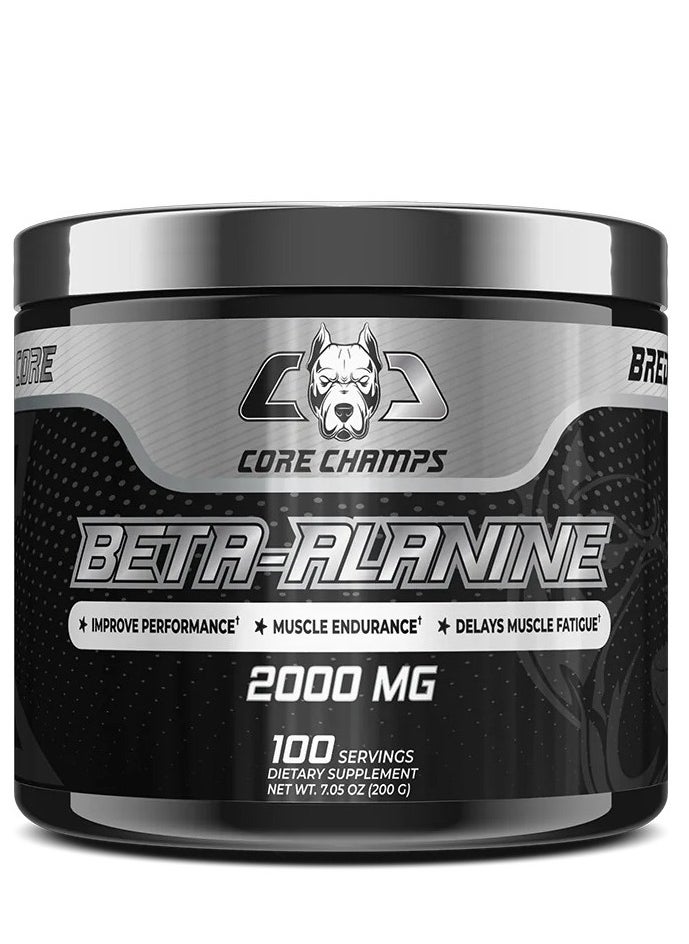 Beta-Alanine 2000MG, 200g Unflavored 100 Servings