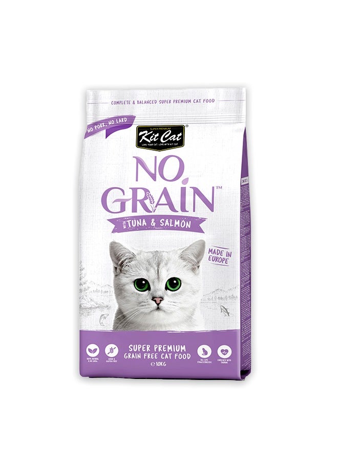 No Grain Tuna And Salmon Cat Food - 1KG