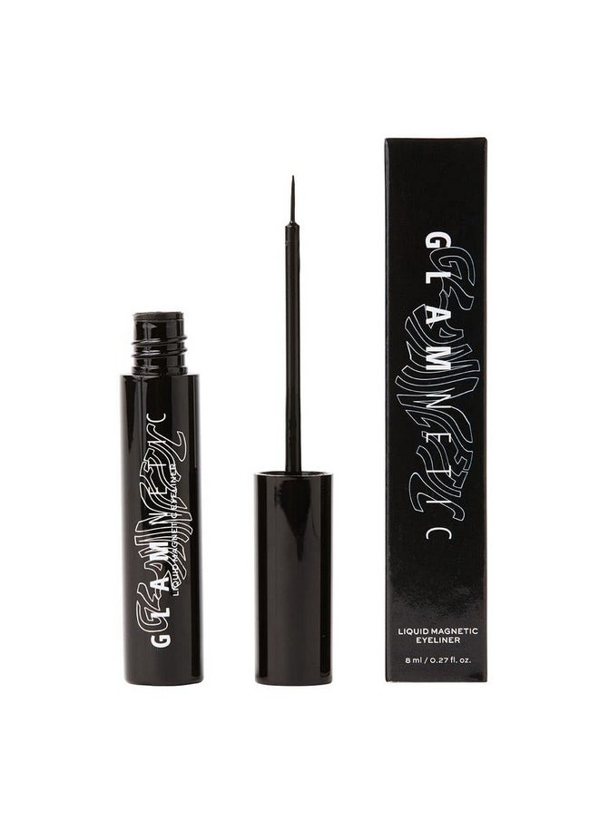 Magnetic Eyeliner - Black | Waterproof Liquid, All-Day Hold For Magnetic Eyelashes, Sweatproof, Paraben-Free - 8Ml