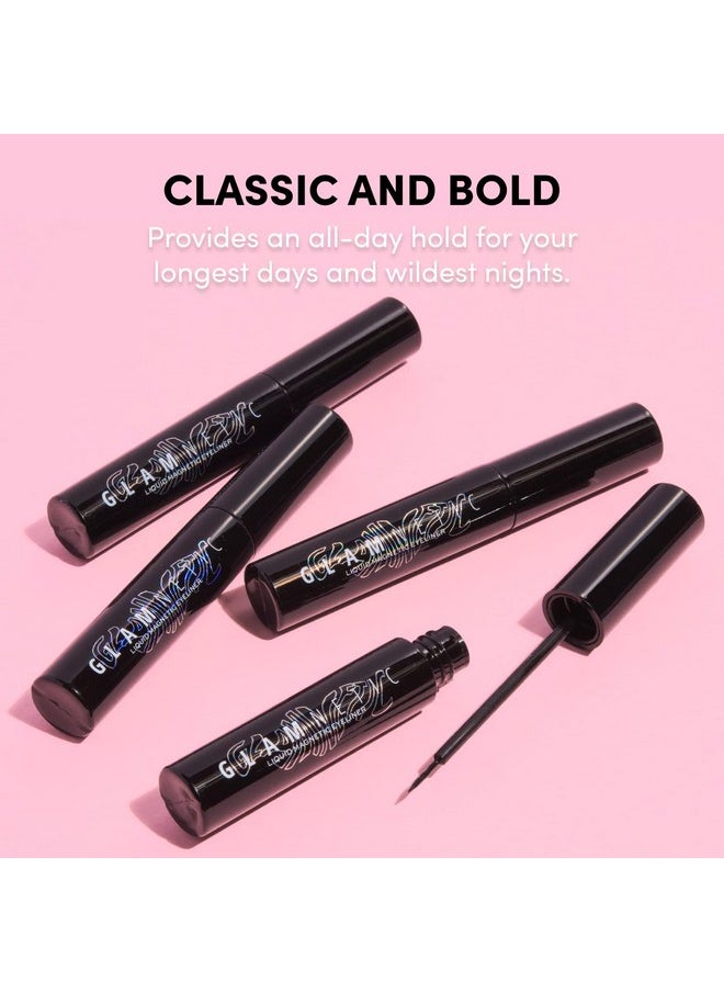 Magnetic Eyeliner - Black | Waterproof Liquid, All-Day Hold For Magnetic Eyelashes, Sweatproof, Paraben-Free - 8Ml