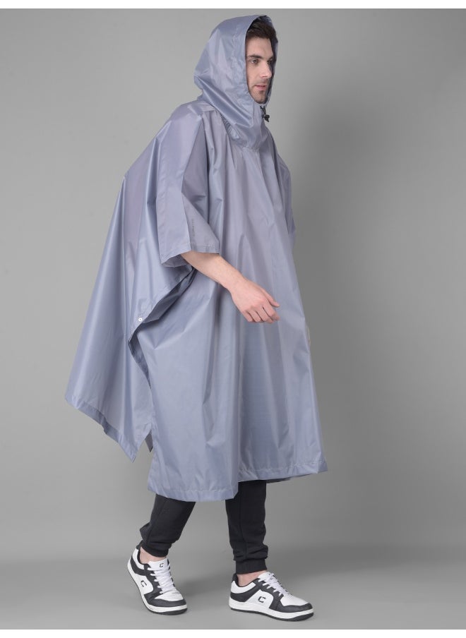 Rain Poncho Gnl Globo Grey L