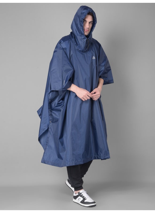 Rain Poncho Gnl Globo Navy L