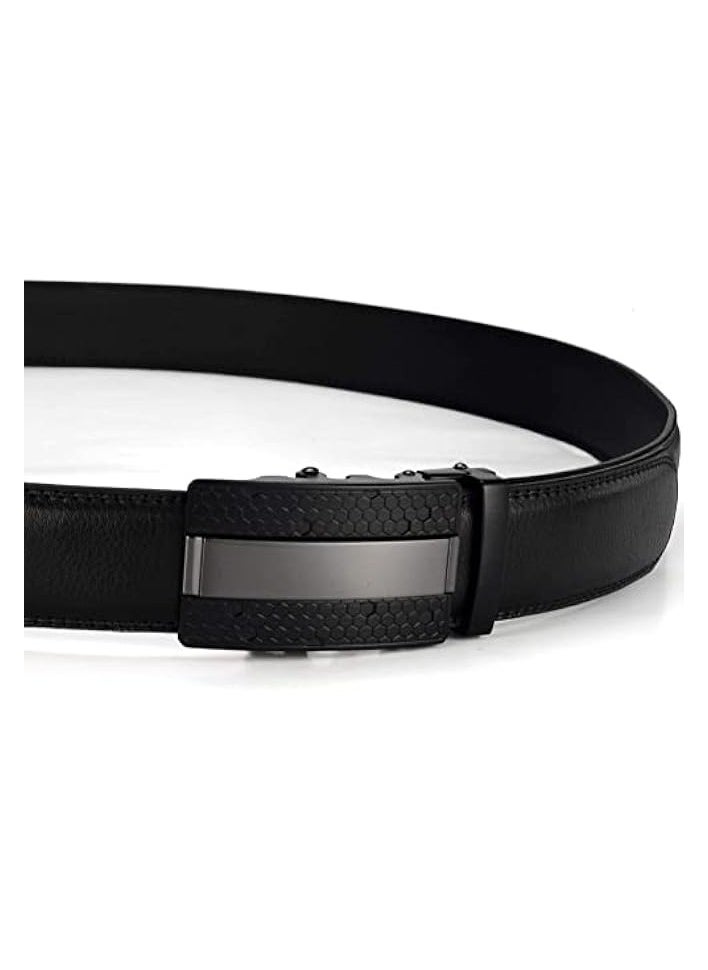 Black Leather Belt For Men