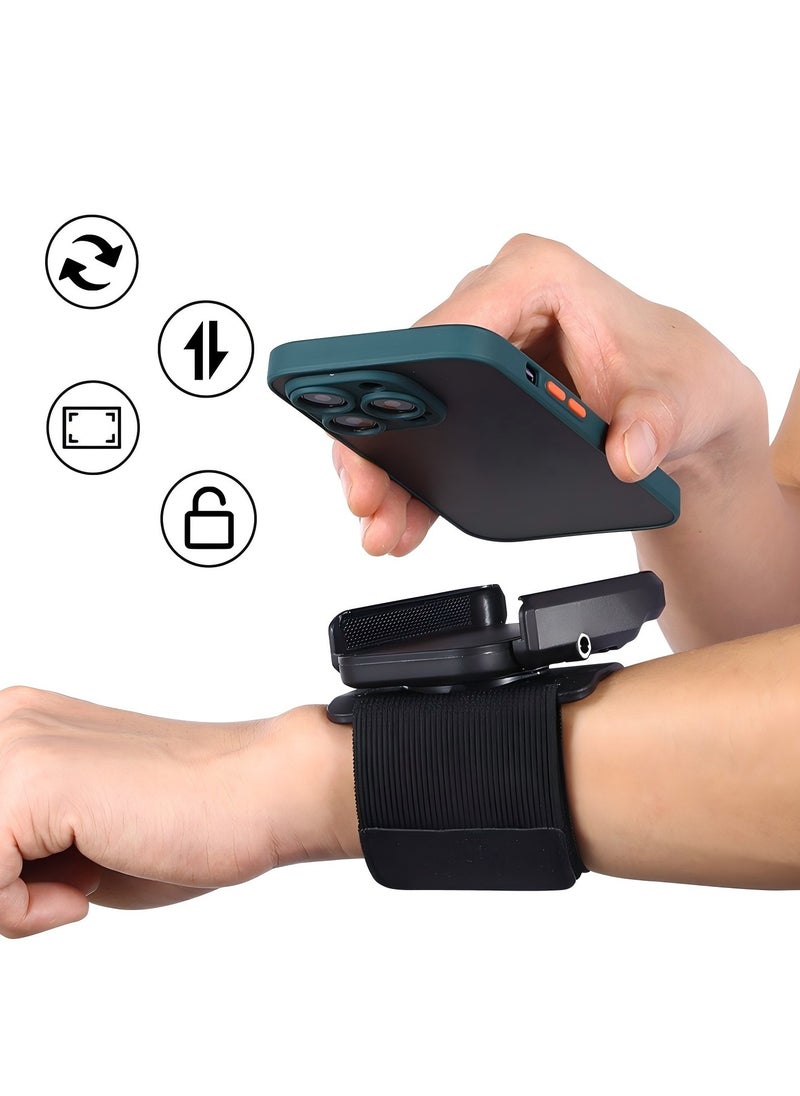 Portable Running bands for mobile holder,Forearm Band Cell Phone Holder for Mobile Phone Running Cycling Gym Workouts Yoga Hiking Travel