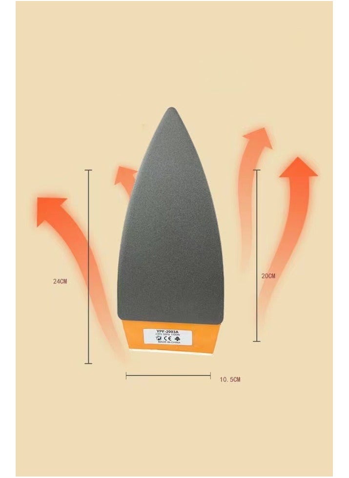 dry iron - non-stick coating plate & adjustable thermostat control,indicator light with abs material