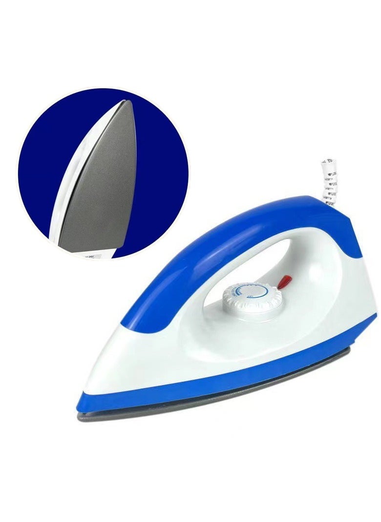 dry iron - non-stick coating plate & adjustable thermostat control,indicator light with abs material