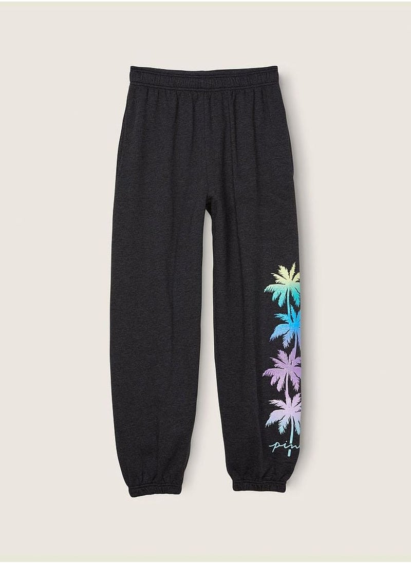 Fleece Baggy Campus Sweatpants