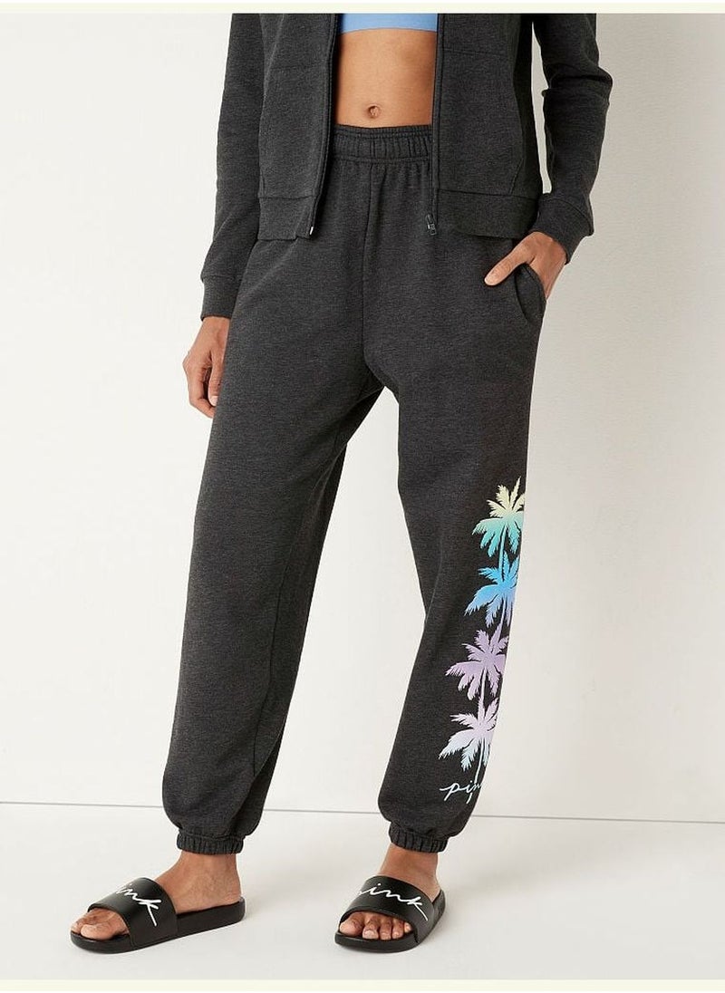 Fleece Baggy Campus Sweatpants