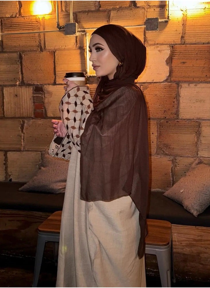 Abaya Embroidered Loose Sleeve Exquisite Cardigan Robe – Timeless Elegance, Modern Comfort