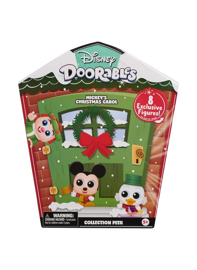 Mickey’S Christmas Carol Collector Peek, Officially Licensed Kids Toys For Ages 5 Up By Just Play