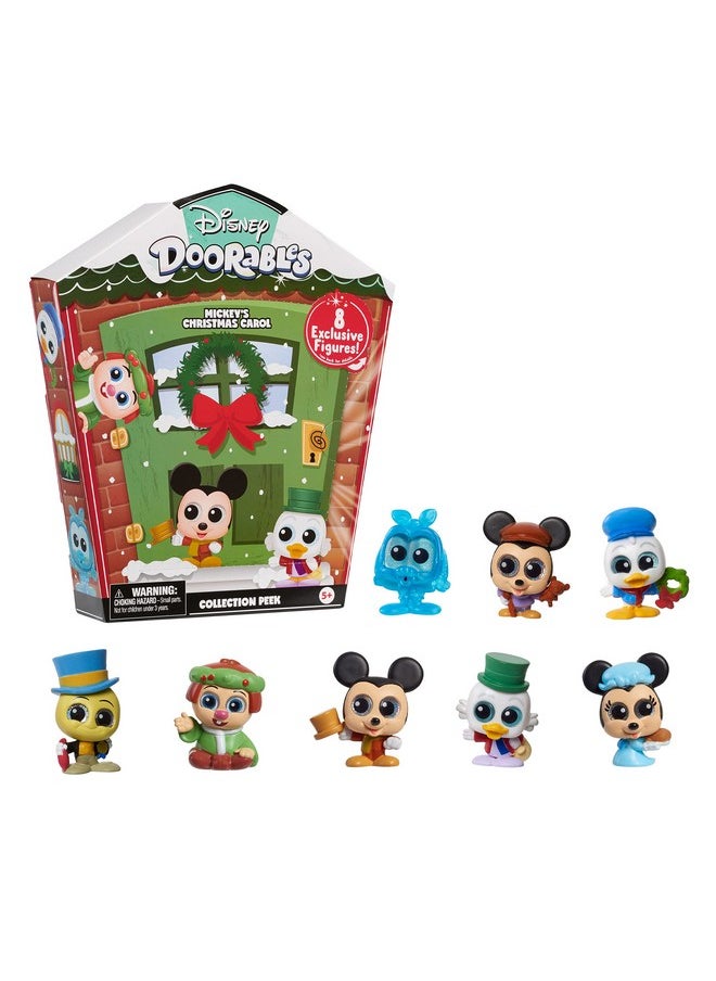 Mickey’S Christmas Carol Collector Peek, Officially Licensed Kids Toys For Ages 5 Up By Just Play