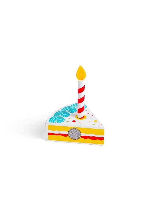 Wooden Birthday Cake With Candles - Play Food And Role Play Toys