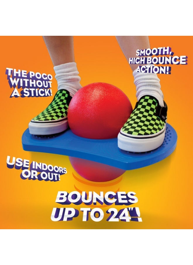 Geospace Original Air Pogo Jumper by Air Kicks - Bouncing Ball with Air Pump