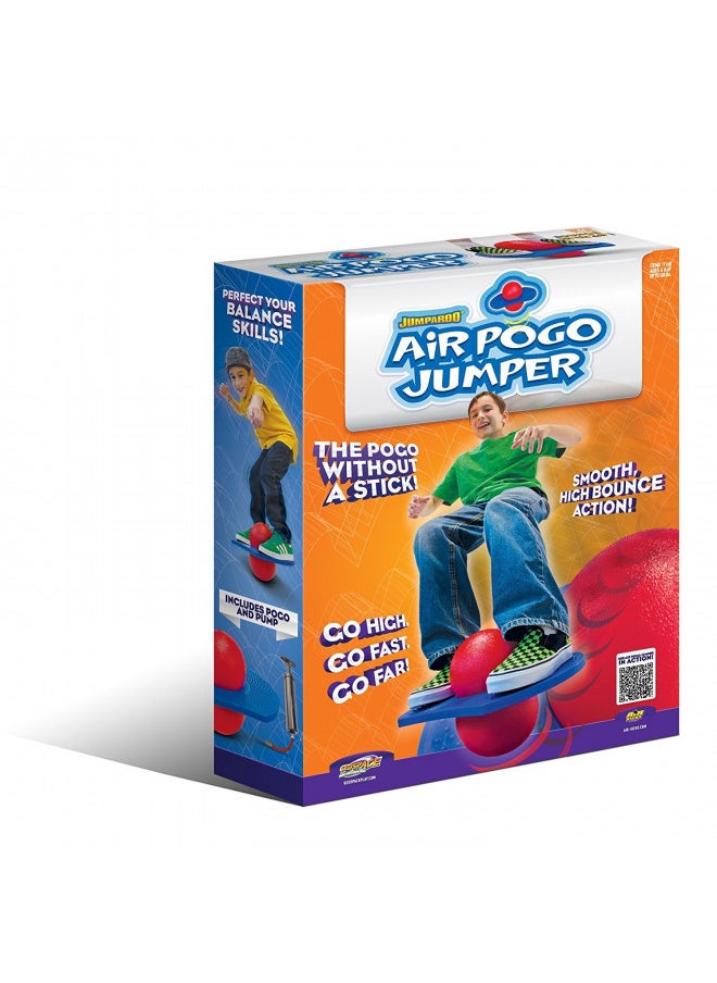 Geospace Original Air Pogo Jumper by Air Kicks - Bouncing Ball with Air Pump