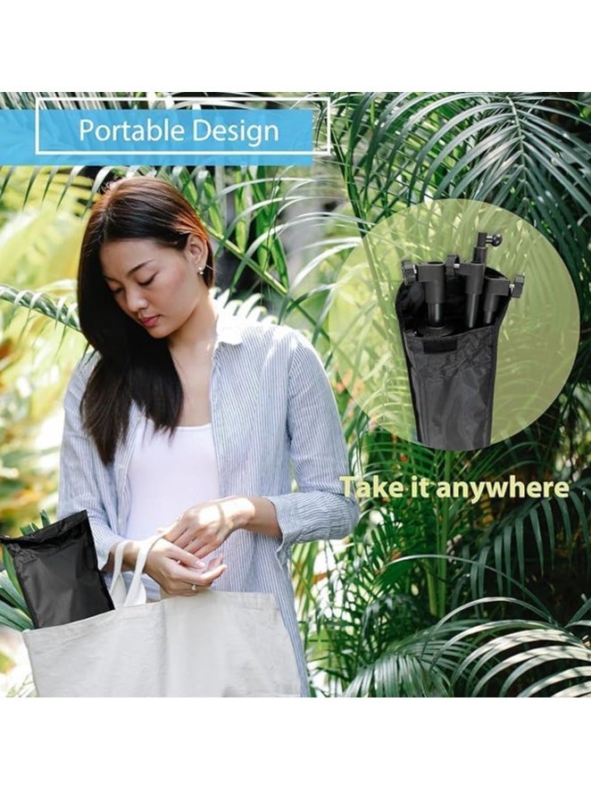 Xria Telescopic Tripod Tablet Stand for Tablets 6″ to 13″ Tablet Floor Stand for IPad 12.9″ Mobile Phone Stand