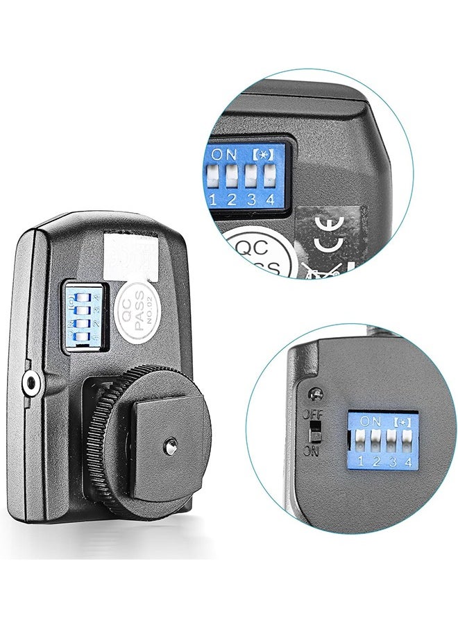 Neewer 16 channels RT-16 Wireless Studio Flash Trigger, Compatible with Neewer S101-300W, S101-400W, S101-300W PRO, S101-400W PRO and Other Studio Lights