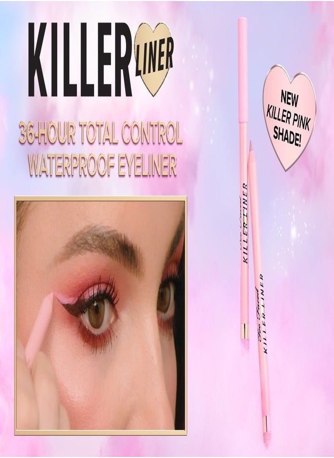 Too Faced Killer Liner 36 Hour Waterproof Gel Eyeliner Killer Pink 1.2g