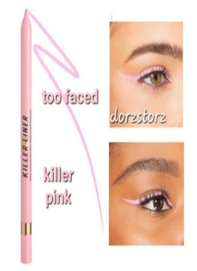 Too Faced Killer Liner 36 Hour Waterproof Gel Eyeliner Killer Pink 1.2g