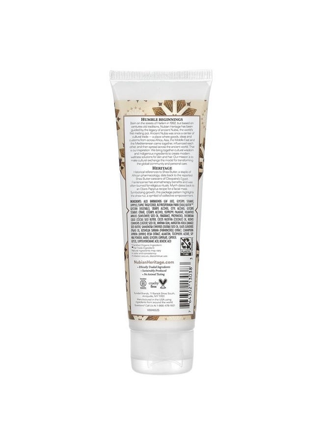 Hand Cream, Raw Shea Butter, 4 Fl Oz (118 Ml)