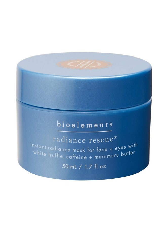 Radiance Rescue - 1.7 Fl Oz - Face & Under Eye Mask For Instant Radiance - All Skin Types - Vegan, Gluten Free - Never Tested On Animals