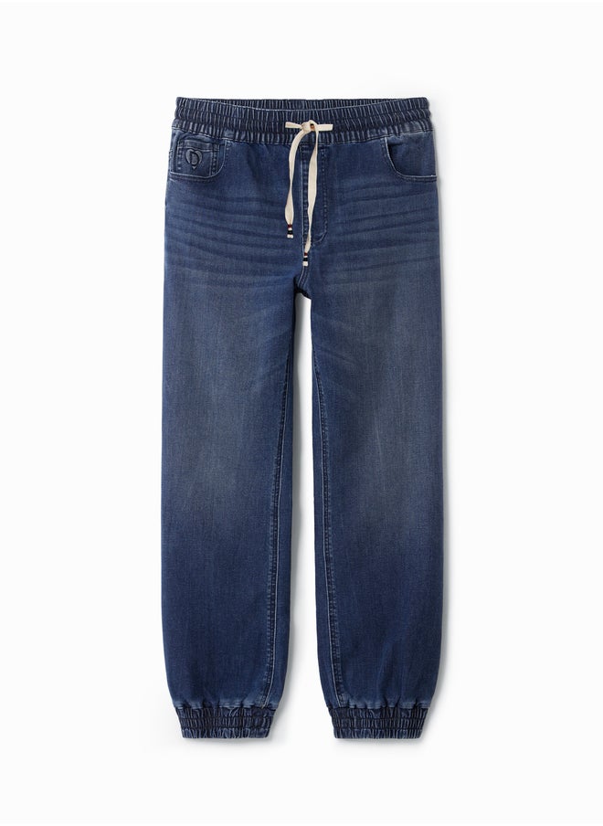 Woman Denim Denim Long Trouser