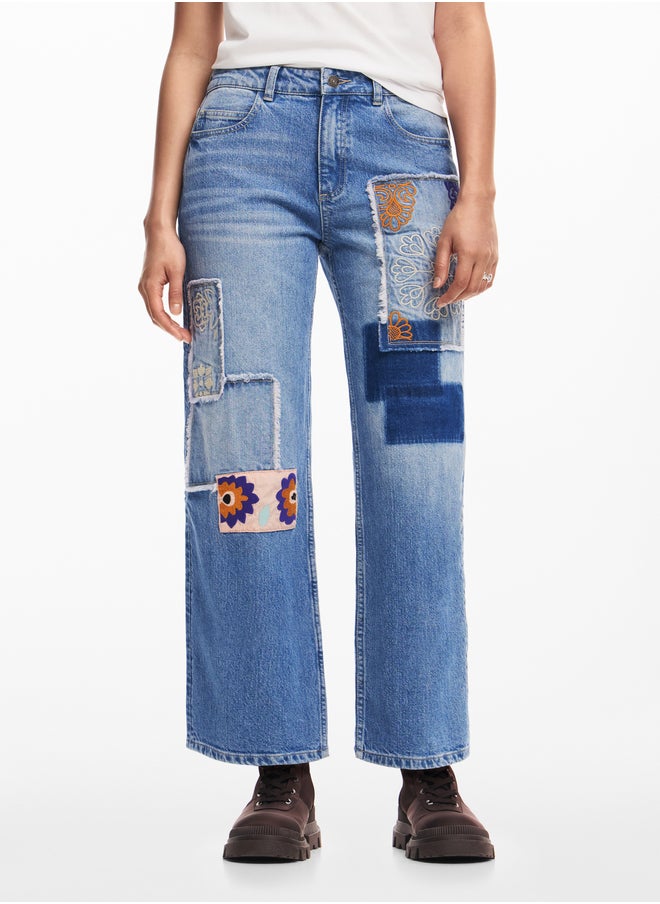 Patchwork Jeans