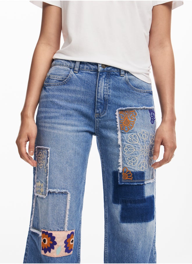 Patchwork Jeans