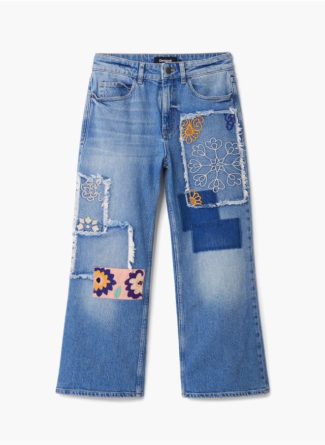 Patchwork Jeans