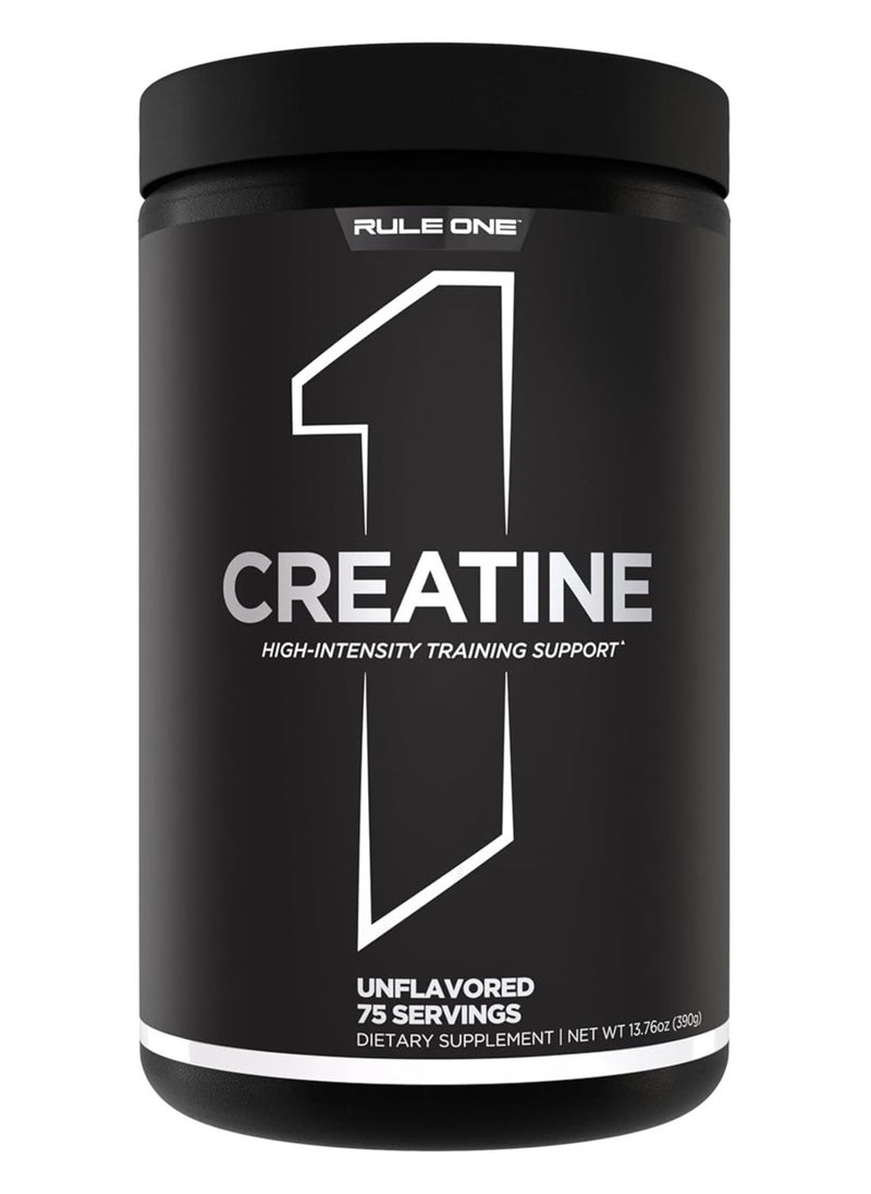 Creatine Powder – Pure Micronized Creatine Monohydrate for High-Intensity Exercise and Lean Body Mass Support, Flavored and Unflavored (75 Servings, Unflavored)