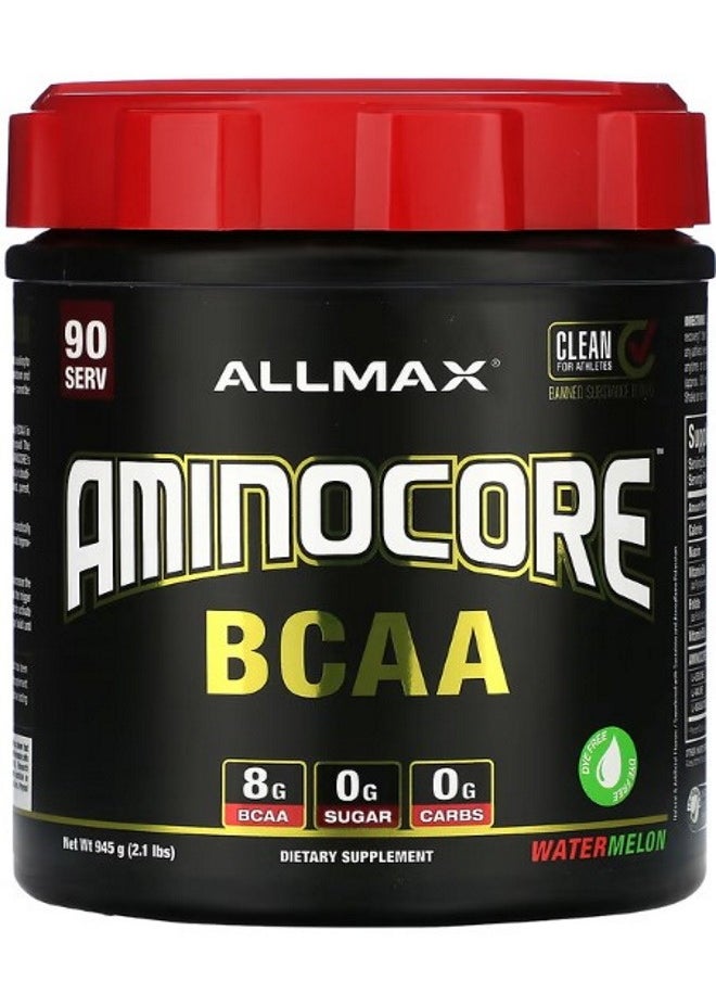 AMINOCORE BCAA Watermelon 2.1 lbs 945 g