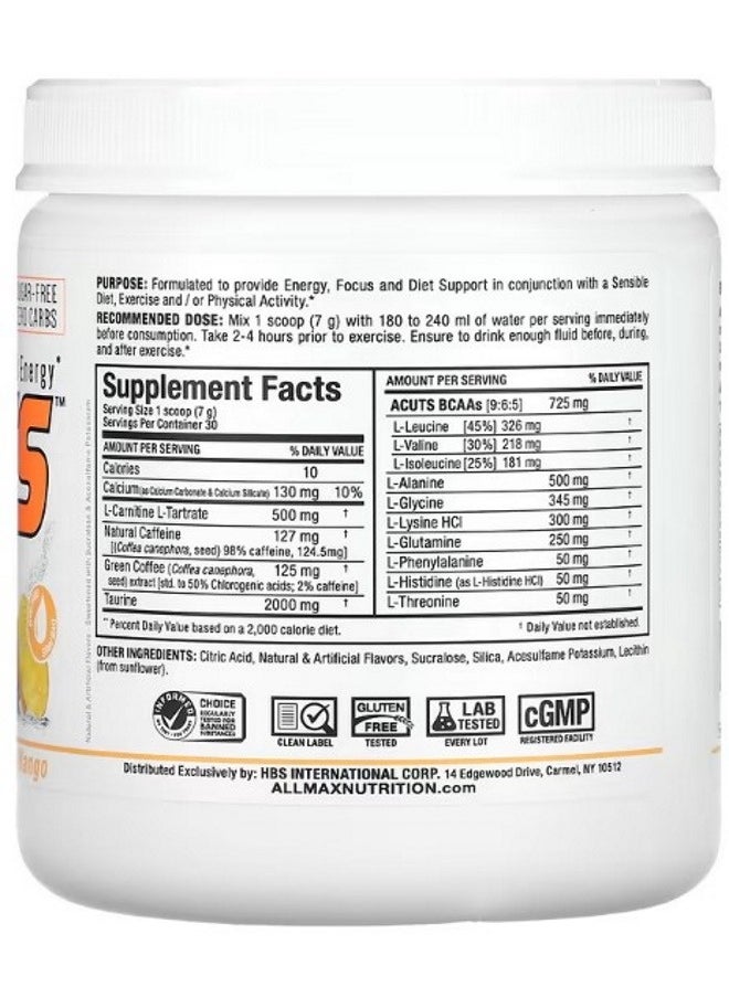 AMINOCUTS Peach Mango 7.4 oz 210 g