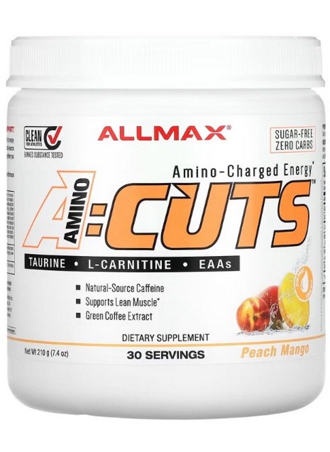 AMINOCUTS Peach Mango 7.4 oz 210 g