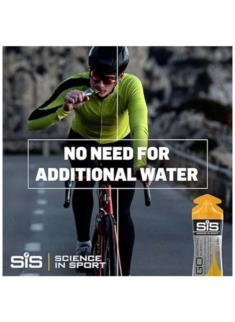 GO Isotonic Energy Gel - Blackcurrant, Trusted Quality Since 1992,Natural Flavours,Low suger,6 pack 60 ml