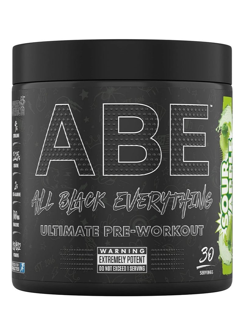 Abe Pre Workout 375G Sour Apple 30 Servings