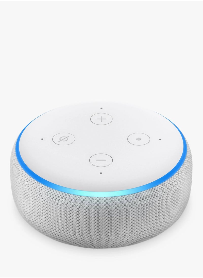 Smart Home Systems Echo Dot (3rd Gen) Smart Certified Developed with Alexa Support Carbon (white)