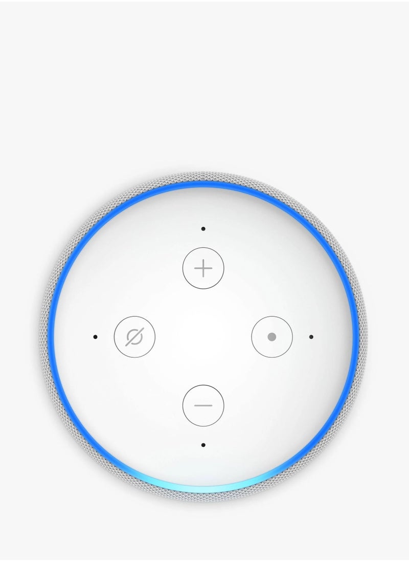 Smart Home Systems Echo Dot (3rd Gen) Smart Certified Developed with Alexa Support Carbon (white)