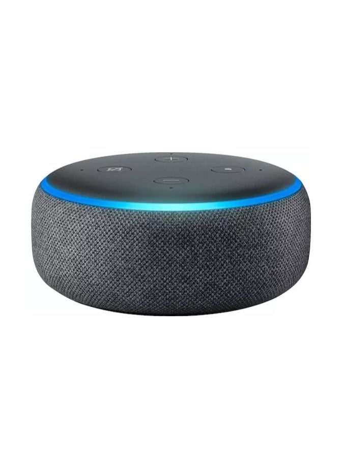 Smart Home Systems Echo Dot (3rd Gen) Smart Certified Restored with Alexa Support Carbon Black