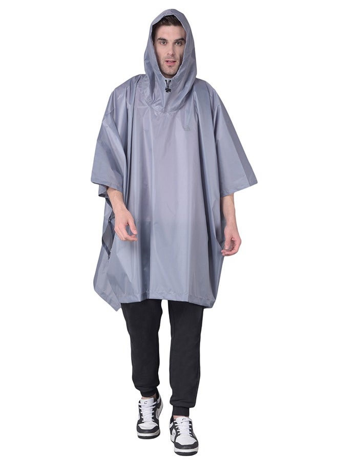 Rain Poncho Gnl Globo Grey M