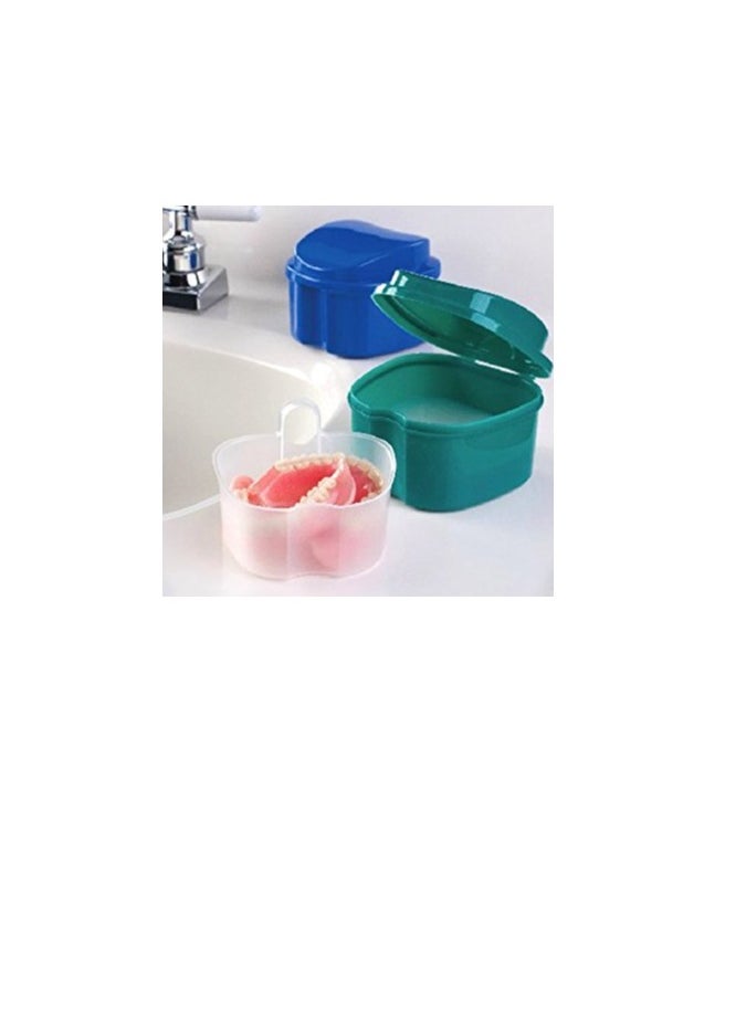 ORAfix Complete Care Premium Denture Bath, Colors May Vary
