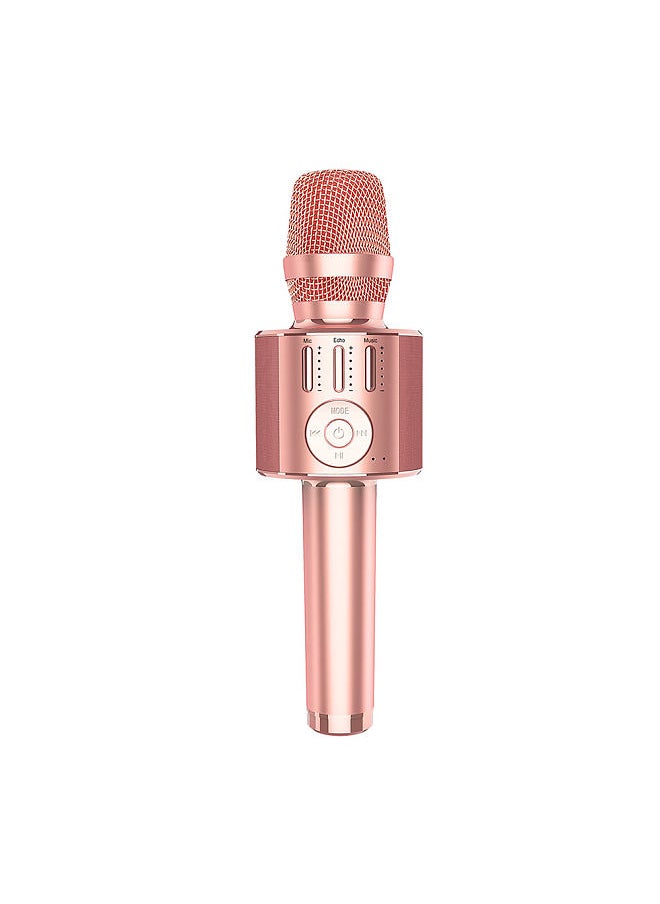 Professional H36 Handheld KTV Microphone Wireless BT Karaoke Microphone Mobile Phone Microphone with Voice Changing Modes for Live Streaming Singing Performing Occasions