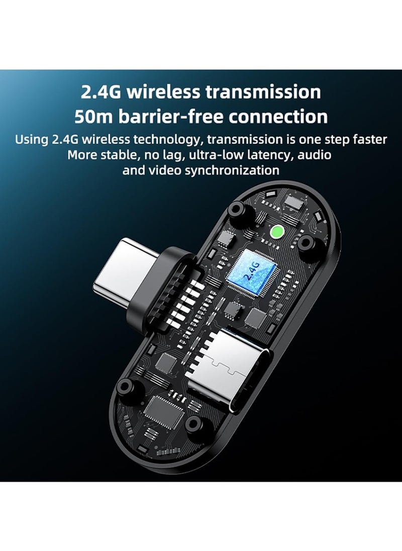 2 in 1 Type-C Wireless Microphone with Charging Box