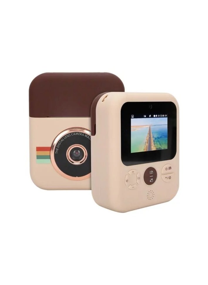 Kids Print Camera Mini HD Photo with IPS Color Screen