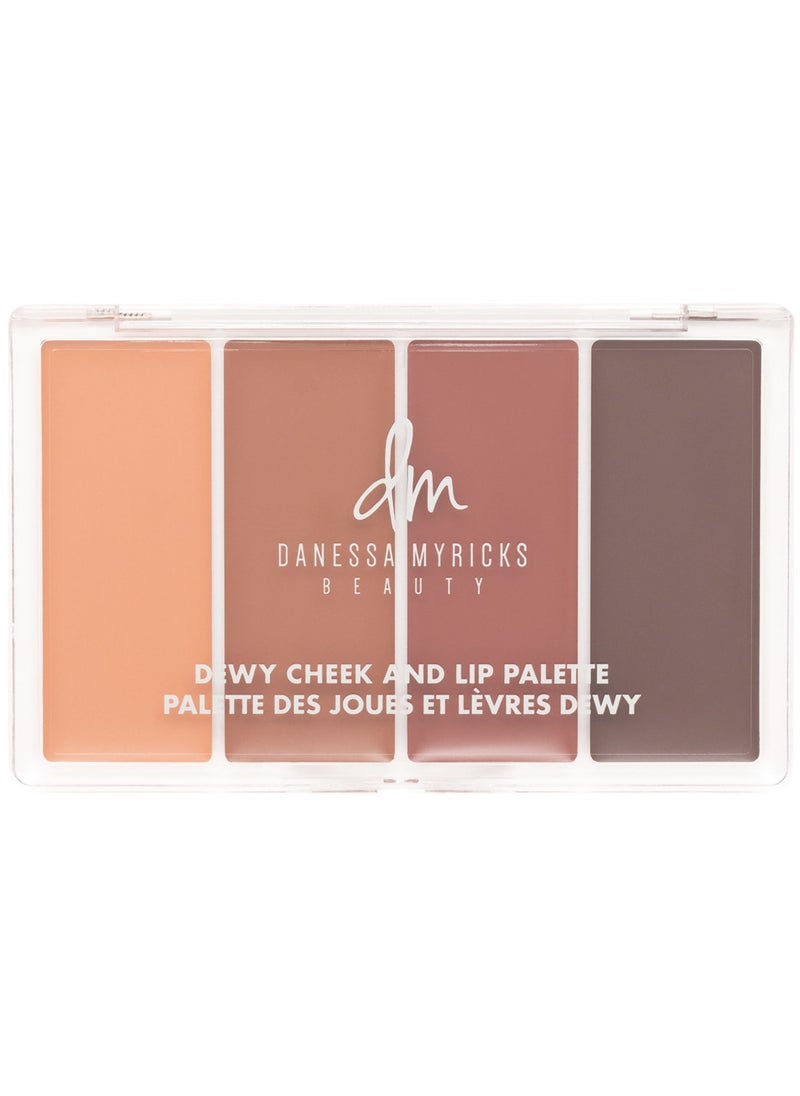 Dewy Cheek & Lip Palette 4 x 0.22 oz / 6.25 g Dew it undercover