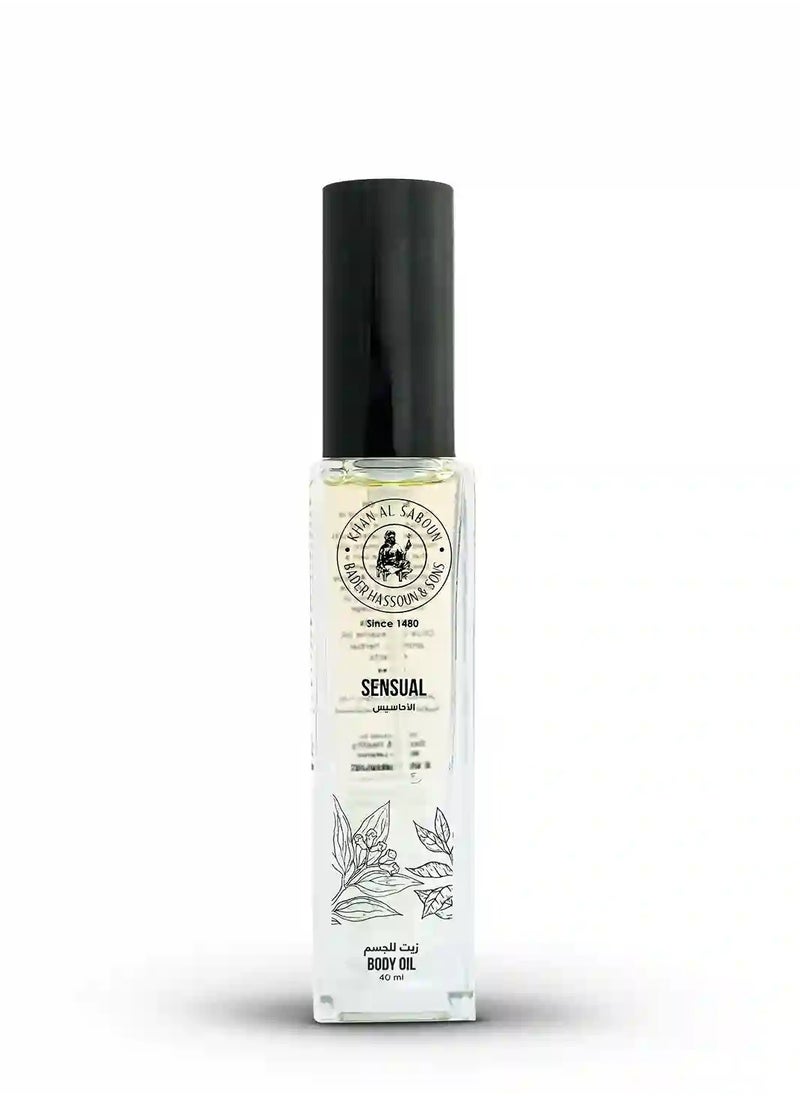 Sensual Aromatherapy Oil 40ml  Natural & Organic Aromatic, and Captivating Scent for All Skin Types